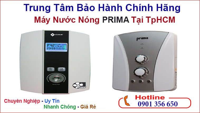 trung tam bao hanh May nuoc nong PRIMA