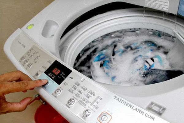 máy giặt không cấp nước