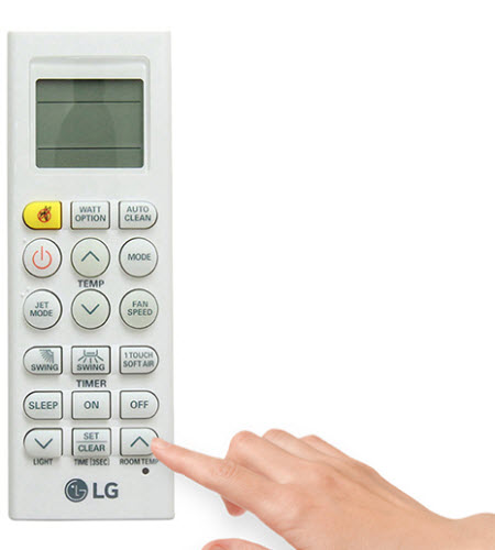 cách sử dụng remote máy lạnh LG