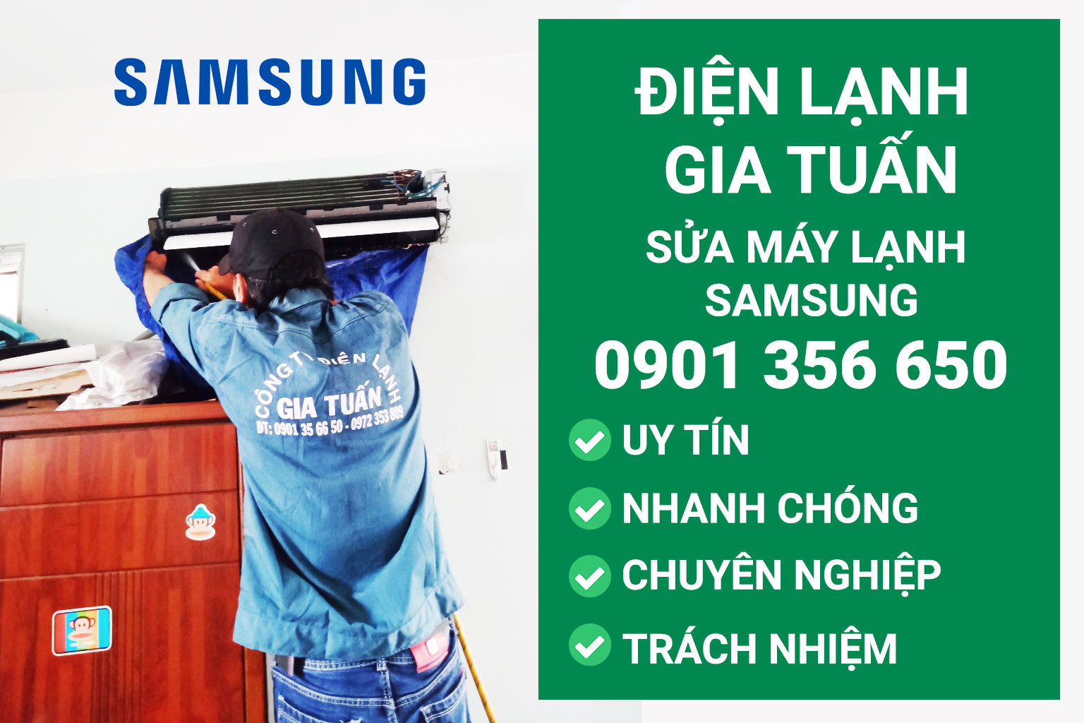 Sửa máy lạnh Samsung