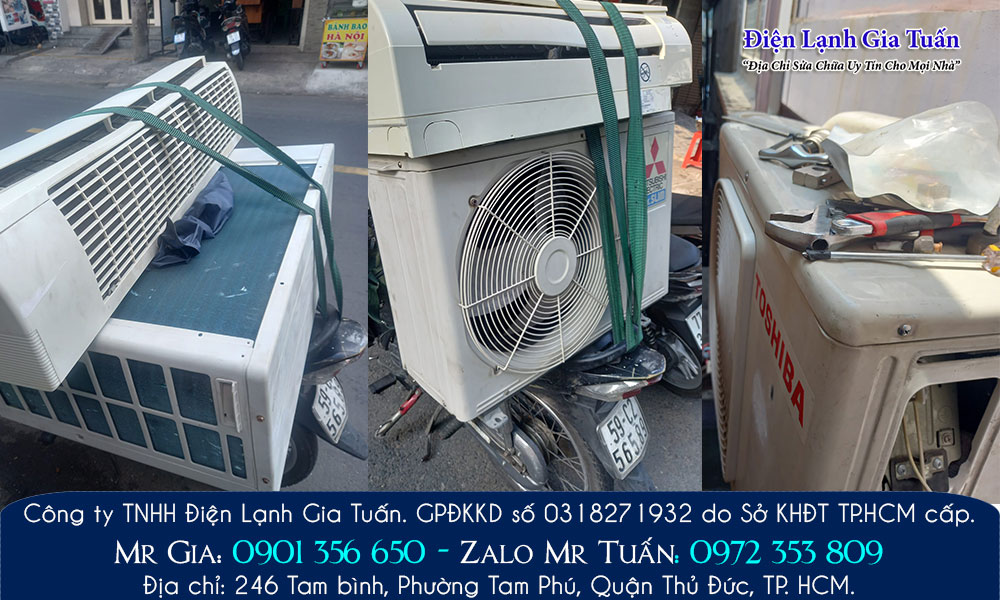 Sửa máy lạnh Quận 4 27 đơn vị Sửa chữa máy lạnh